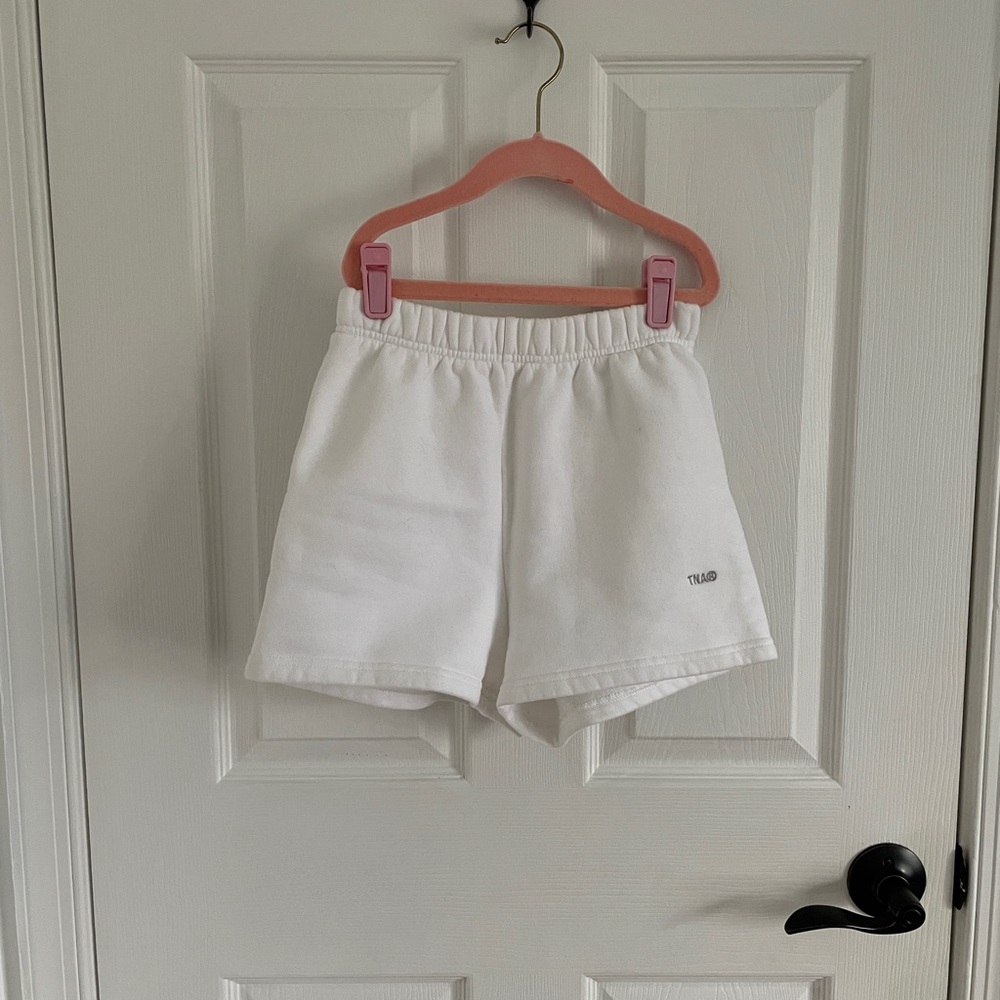 aritzia tna sweat shorts